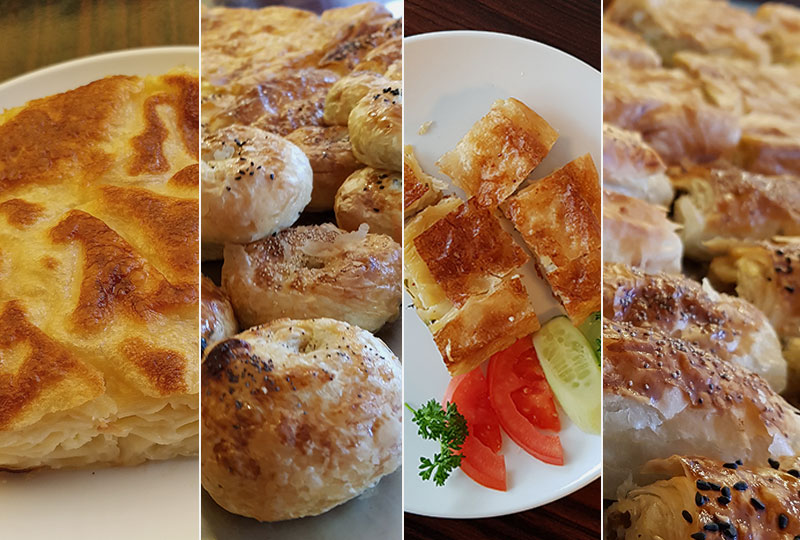 Meşhur Ankara Simitçisi-Börek Çeşitleri